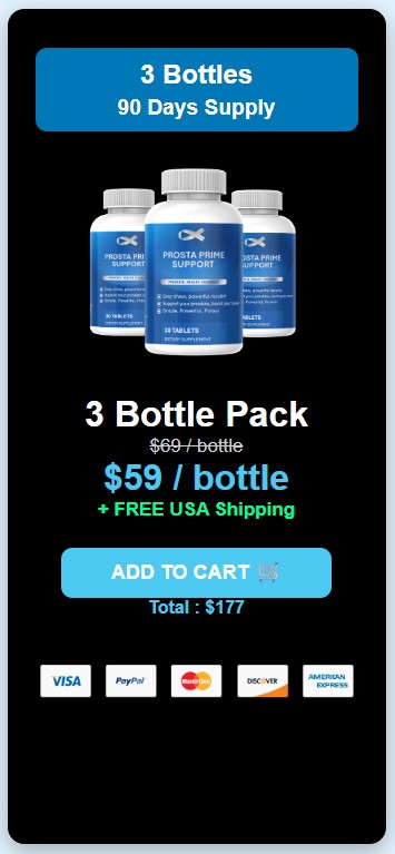 ProstaPrime Support 3 Bottle Price